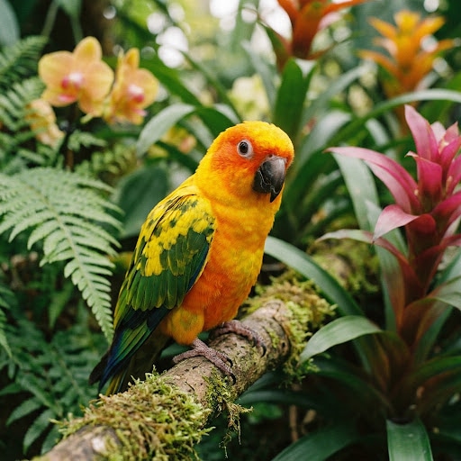 High-resolution reference visual of an exotic companion bird